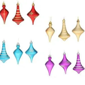 Украшение пластик "Юла" 3шт, 10 см.519908