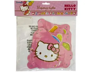 Гирлянда - буквы  "С ДР Hello Kitty", 2,2м        
