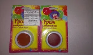 Грим на блистере 326141,326140,326142,326137