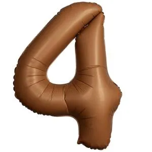 Цифра "4" - SLIM Choco Brown / Flexmetal 1207-6047