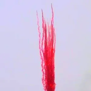 Red smoke ray 1,2" 25 залпов КРАСНЫЙ