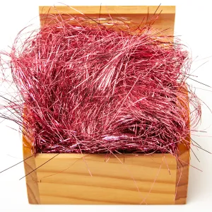 Наполнитель для коробок фольга Дождик, Розовый гранат  10 гр (Китай)/6014364