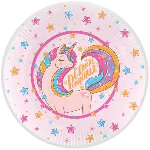 Тарелки "СДР Единорог" 23 см, 6 шт./77128