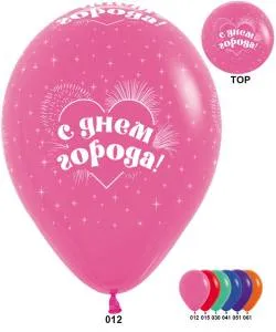 С Днем города 12", пастель (Колумбия)