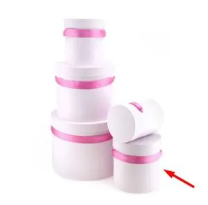 Набор коробок 200-200 Розовый 15*15*16