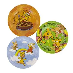 Тарелки Оранжевая корова 7"/18 см, 6 шт/501720