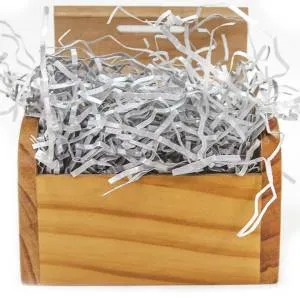 Наполнитель бумажный Серебро металлик 50 гр/Китай (Н200)