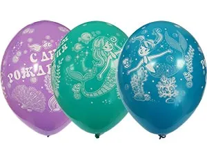 ДР Русалка, пастель 14"               