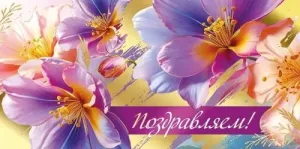 Конверт "Империя поздравлений" 3.0000948