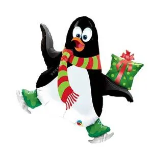 Пингвин на коньках