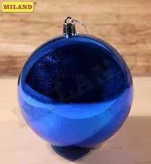 Набор шаров "Праздничное настроение" 10 см, 2 шт. СИНИЙ