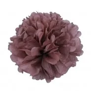 Помпон из бумаги 45 см (шоколадный)