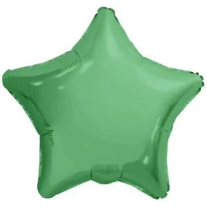 18" Звезда зеленый мох, Бохо (Россия) / 1204-1641