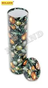 Тубус под бутылку "Ёлочные украшения"