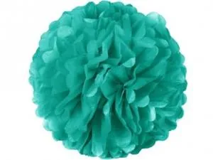 Помпон из бумаги 25 см (трава)