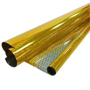 Пленка для цветов голография ЗОЛОТО 70 см*7,5 м./12363
