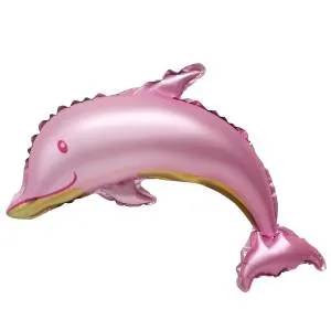 МИНИ Дельфин розовый , сатин / 26076