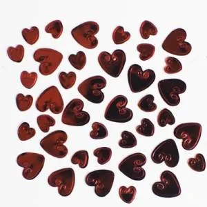 Конфетти  "Красные сердца", 14 гр.