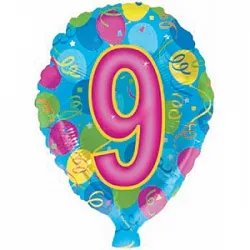 18" Шар "Цифра 9" (США)