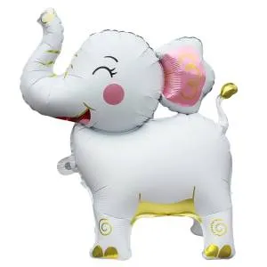 AIR 3D Слоник белый (ходячий шар)/ 1208-0943