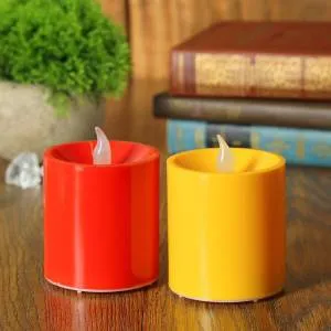 Свеча световая "Прямая" микс 332071