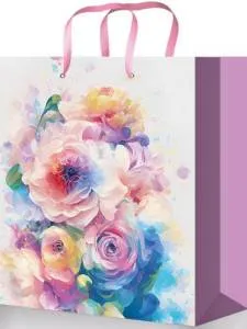 Пакет подарочный L/ПКП-0359 26,4*32,7*8 см 