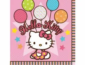 Салфетки бумажные "Hello Kitty" 33 см 16 шт.