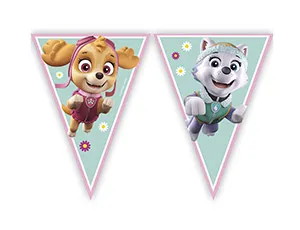 Гирлянда - вымпел "Щенячий Патруль Эверест" 2,3 см.