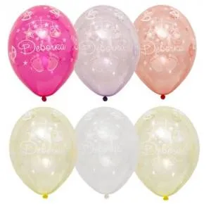 С Рождением Девочка, кристалл 14" 1103-2025  