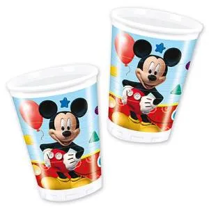Стаканы "Микки игривый" 200мл. 8 шт.