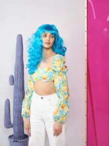 Парик "Мальвина" 312549