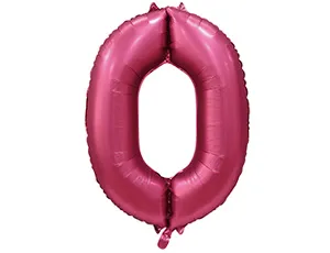 Цифра "0" - Гранат Сатин в упак/ Китай 1207-3281