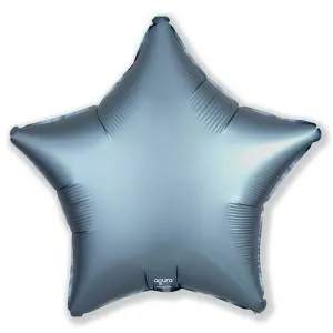 18" Звезда сатин Stell Blue (Россия) / 1204-0748