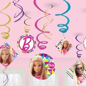 Спираль Барби 46-60см 12шт