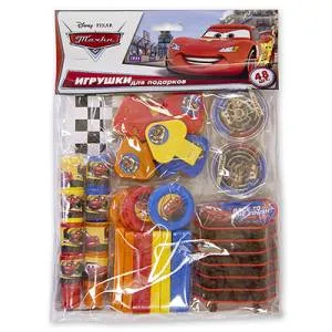 Игрушки д/подарков Dis Тачки /48 шт.