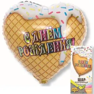 18" РУС ДР Мороженное белое/ Китай 1202-2513