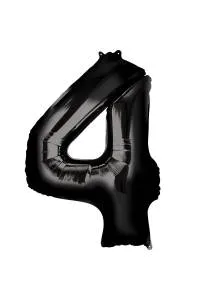 Цифра "4" - черный/MD