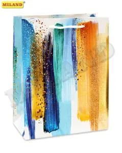 Пакет подарочный L/ПКП-8767 26,4*32,7*13,6 см с ламинацией