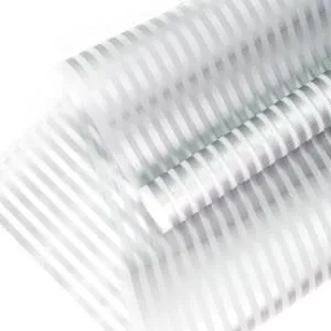 Пленка упаков Полосы Люкс Серебро /60см*10,3м П241