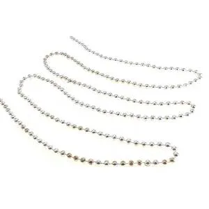 Бусы на елку Серебро 2,7 м./ ч11232