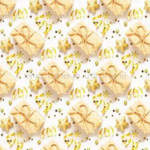 Бумага упак. в листах (10 шт.) "С Новым Годом" 70*100см /000402/44