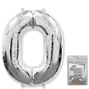 Цифра "0" - серебро в упак/ Flexmetal 1207-3062