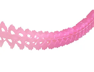 Гирлянда бум розовая 3,6м/ 1404-0449