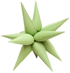 3d Звезда составная 26" Оливковый сатин / 24826
