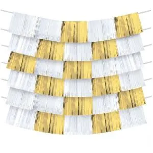 Гирлянда-бахрома Gold 150cм*25cм 9шт (Китай) 1505-1775