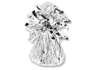 Грузик д/шара Конус Серебро 170гр /1302-0700