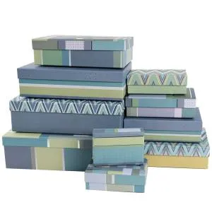 Коробка 17*12*5,5 см. "Модный микс" / 504633