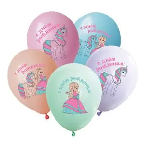 12" Принцесса Мия и Единорог, ассорти пастель (Вьетнам) DECOBAL / 312805