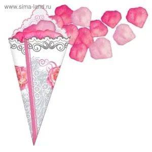 Свадебный набор "Сто лепестков" (нежно и ярко розовые) 1670791