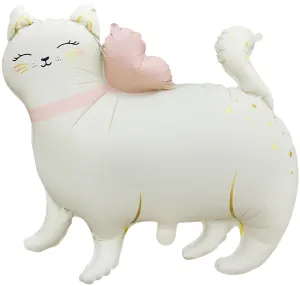 27" Кошечка с бантом, сатин / Китай 26112